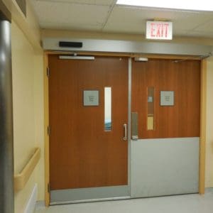 ER Door Left of Service Elevator